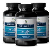 antioxidant Complex - Water Away Pills 700MG - Natural Diuretic - Immune System Pills - 3 Bottles (180 Capsules)