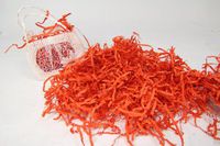 Orange Paper Krinkle Shred-7 Ounces(1 Bag)