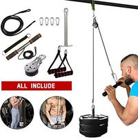 SU&YU Forearm Wrist Roller Trainer, Indoor Lifting Forearm Arm Strength Fitness Professional Components (A 9PC)