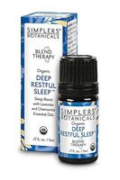 Living Flower Essences Simplers Botanicals, Deep Restful Sleep, 0.16 Fluid Ounce