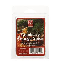 Hosley Cranberry Orange Spice Wax Cube/Tart, 2.5 oz. Ideal Gift for Weddings, House Warming, Home Office, Everyday Uses. O8