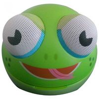 Zoo-Tunes MCS10 Freddy-the-Frog Compact Portable Character Stereo Speaker
