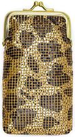 Leopard Vintage Luxuriant Soft 3mm Metallic Mesh (Full Pack 100s/Kings) Cigarette Case Purse