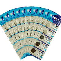CR1620 3V Coin Cell Lithium Batteries For Samsung 3D glasses (50pc(10 cards))
