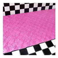 GHHZZQ Bathtub Mat Massage Non-Slip Bathroom Rugs Rubber Durable Shower Foot Pad Kitchen Household, Rose Red, 0.35 cm Thick, 40x70cm (Color : A, Size : 70x40cm)