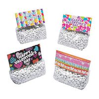 HAPPY VALENTINE'S DAY TREAT BAG TOPPERS - Party Supplies - 24 Pieces
