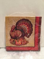 Party Creations Thanksgiving Banquet 2-ply napkins (16 count)