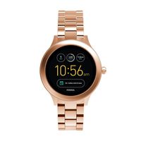 Fossil Women's Gen 3 Venture Stainless Steel Smartwatch, Color: Rose Gold-Tone (Model: FTW6000)