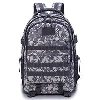 outdoor plus Camo Backpack with USB Charging Port and Laptop Compartment for Men Teen Boy School