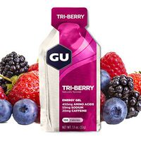 GU Energy Original Sports Nutrition Energy Gel, Tri-Berry, 24 Count Box