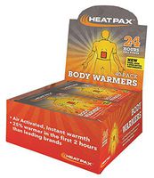 OccuNomix 1101-80B Heat Pax Body Warmer, Air Activated, Instant Warmth, Odorless, 10% Warmer After 4 Hours Than Leading Brands, UL Tested, Display of 40