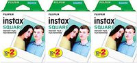 Fujifilm Square Twin Pack Film, 20 Exposures (3 Boxes)