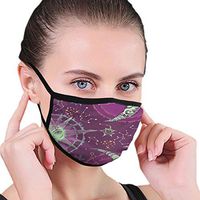Mouth Masks for Dust Protection Anti Face Mask Washable Earloop Mask Blue Mandala