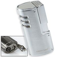 Vertigo Mistang Triple Torch Lighte r (Chrome)