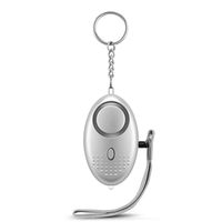Personal Alarm -130dB Safesound Personal Alarms for Women Keychain with LED Light,Emergency Safety Alarm for Women, Men, Children, Elderly，Security Sound Whistle Safety Siren