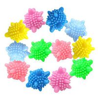 Dryer Balls for Laundry 12pcs Random Color, Cuitan Reusable Wash Balls Softener