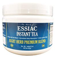 Essiac Instant Tea, Add 1 Scoop to Cup, Add Hot Water, Enjoy, 5.2 Ounce Bottle, 60 Servings, no Special Storage, Totally Portable, 30 Day Supply
