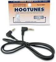 Hogtunes (0401 3.3' Audio Cable, Connect MP3/GPS to Factory Harley-Davidson Radio