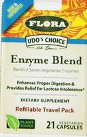 Udo's Choice - Enzyme Blend Capsules Travel Dispenser - 21 Count