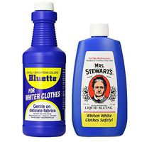 Bluing Bundle: Mrs. Stewarts Liquid Bluing 8 oz & Bluette Liquid Bluing 16 oz