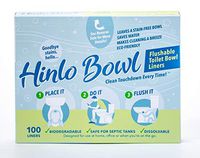 Hinlo Bowl - is an Eco-Friendly, Biodegradable, and flushable Toilet Bowl Liner Designed to be Placed Inside Toilet Bowl preventing Human Waste from staining Toilet Bowl. It is Septic Safe.