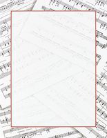 Great Papers! Sheet Music Letterhead, 8.5"x11", 80 Count (2014238)