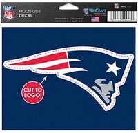 Patriots Multi-Use Decal - Removable and Reusable Football Sticker