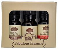 Winter Wonder Set - Christmas Wreath, Minty and Spice Blend Made with Pure Essential Oils Fabulous Frannie