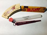 The Cone Roller with RAW Rolling Papers and Filters (Red)