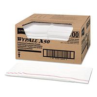 WypAll X50 Foodservice Towels, White, Case of 200 (KCC06053) Category: Cleaning Wipes