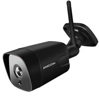 Outdoor Security Camera, 1080P IP Cam 2.4G Wireless Waterproof Night Vision Surveillance System with Two Way Audio, Motion Detection, Activity Alert, Deterrent Alarm, iOS, Android App