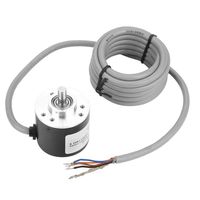 Encoder, 6,000 RPM Encoder E6B2-CWZ6C incremental Encoder Universal Encoder with a Diameter of 40 mm ， DC5〜24V, Radial Shaft Load 30N, Shear Shaft Load 20N(360P/R)
