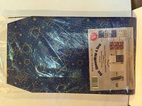 All-in-one Gift Wrap Paper & Gift Box Star of David No Cutting or Taping