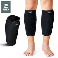 Calf Support Brace 2 Pack, Adjustable Shin Splint Compression Calf Wrap