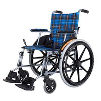 RPMDM Trolley Aluminum Manual Wheelchair Ultra Light Folding Home Elderly Disabled Walker