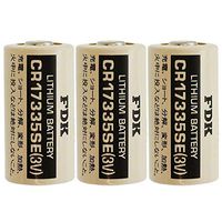 3x Sanyo FDK CR17335SE 2/3A Lithium Manganese Dioxide Battery