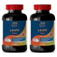 Weight Loss Energy - Premium Natural L-5-HTP 100MG - 5-htp metabolic Maintenance - 2 Bottle (120 Capsules)