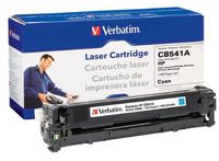 Verbatim Remanufactured Toner Cartridge Replacement for HP CB541A (Cyan)