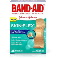 BAND-AID Skin Flex Bandage, 25 Count per Pack - 24 per case.