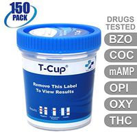 MiCare [150pk] - 6-Panel Multi Drug Test Cup (BZO/COC/mAMP/OPI/OXY/THC) #MI-TDOA-564
