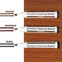 Clearance! DDLmax Scratch Restore Kit, 3Pcs Wood Furniture Repair Pen Marker Pen Wax Scratch Filler Remover Repair Fix (B)