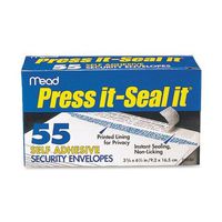 MEA75030 - Press-it Seal-it Security Envelope, 55 Count,(3 5/8 in x 6 1/2 in)