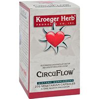 Kroeger Herbs Herbal Combinations Circuflow Capsules - 270 Ea (pack of 6)