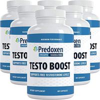 Predoxen Testo Boost - Natural Maximum Performance Male Enhancement (6 Pack)