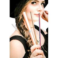 Save your Straw - 2 Stainless Steel Straws, Straw Cleaner and Carry Case (Silver)