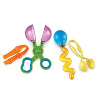 Learning Resources Helping Hands Fine Motor Tool Set Toy, 4 Classic Pieces, Ages 3+