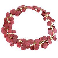 Artificial green leaves Faux Front Door Wall for wedding car wedding scene sitting room spring wreath summer wreath baby shower door wreath