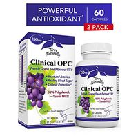 Terry Naturally Clinical OPC 150 mg (2 Pack) - 60 Vegan Capsules - French Grape Seed Extract Supplement, Supports Heart & Immune Health, Antioxidant - Non-GMO, Gluten-Free, Kosher - 120 Total Servings
