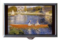 Renoir Seine At Asniers Lovely Decorative Pill Box