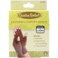 Creative Comfort Crafter's Comfort Gloves 1 Pair-Medium